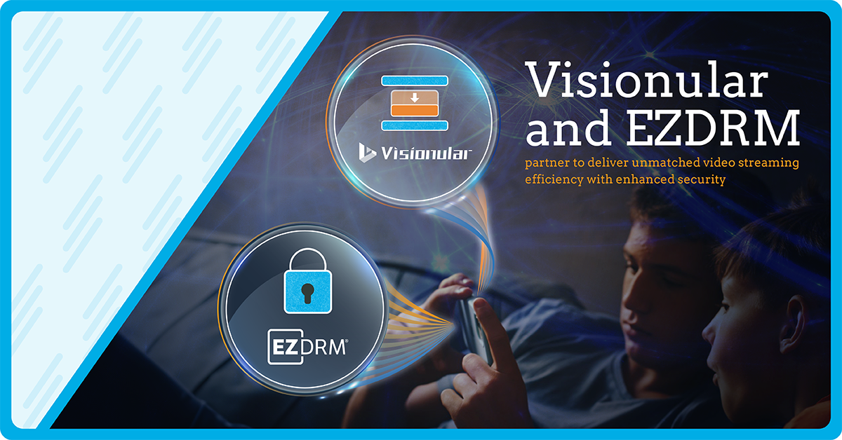Visionular partners with EZDRM